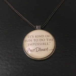 Disney Bubble Pendant Necklace